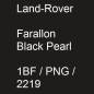 Preview: Land-Rover, Farallon Black Pearl, 1BF / PNG / 2219.